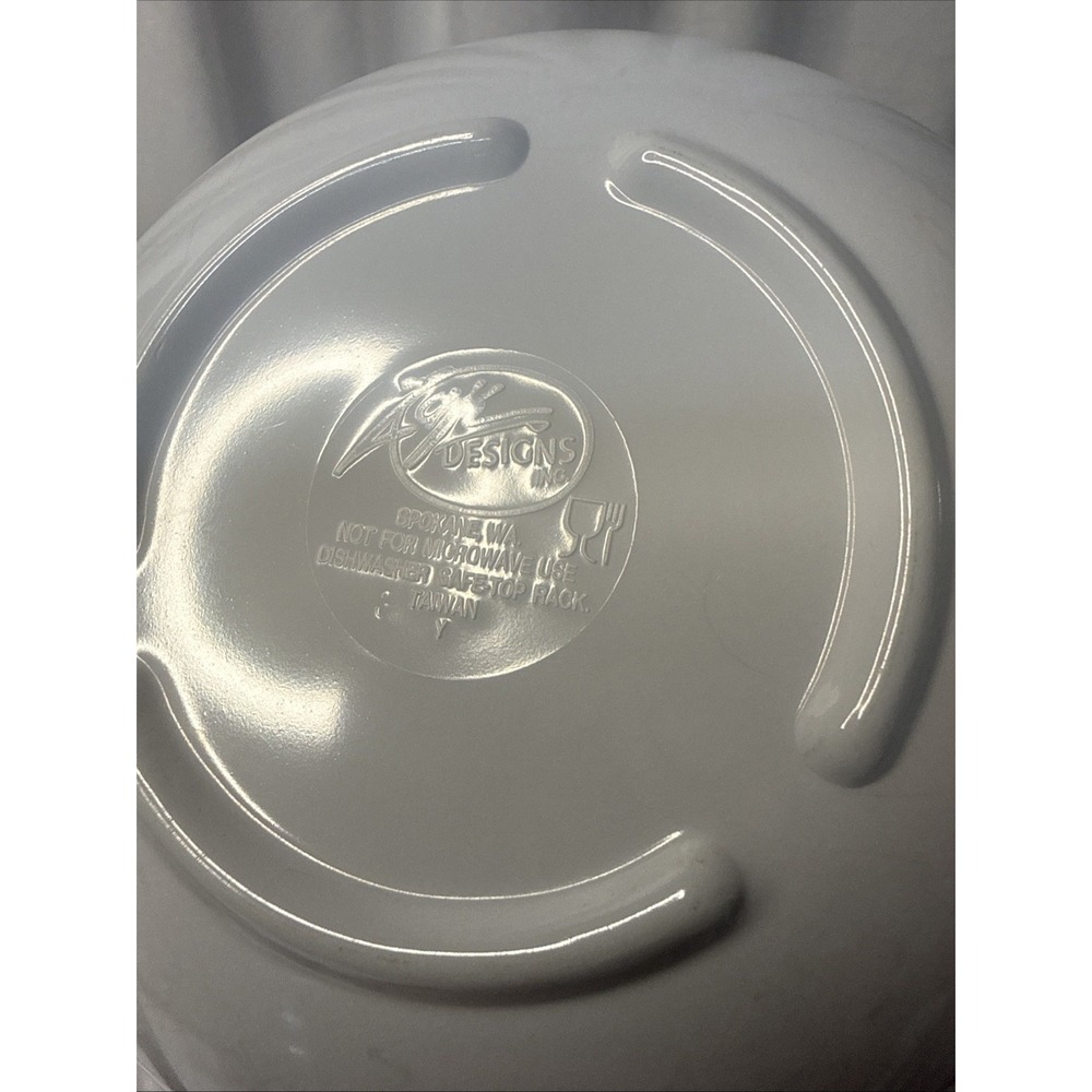 Veggie Tales Plate Zak Designs VTG Washer Safe Bowl 2000 Big Idea Prod Y2K - Picture 4 of 6